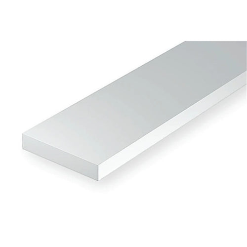 Evergreen Evergreen 5-114 - STRIPSTYRENE WEISS 0,38X2MM 10