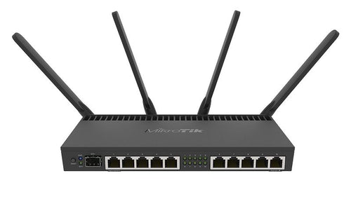 RB4011iGS+5HacQ2HnD-IN - MikroTik RouterBOARD 4011iGS+5HacQ2HnD Gigabit Wireless Router