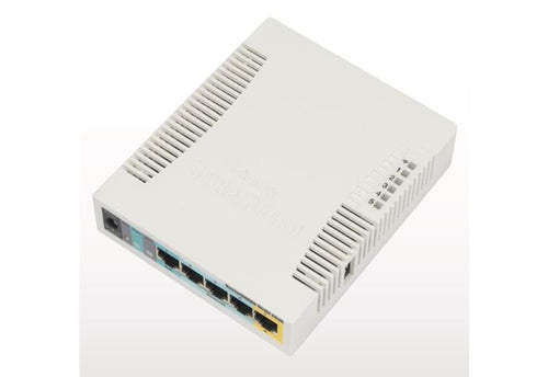 RB951Ui-2HnD - MikroTik RouterBOARD RB951Ui-2HnD High Power 802.11n 5 port Wireless Router with PoE