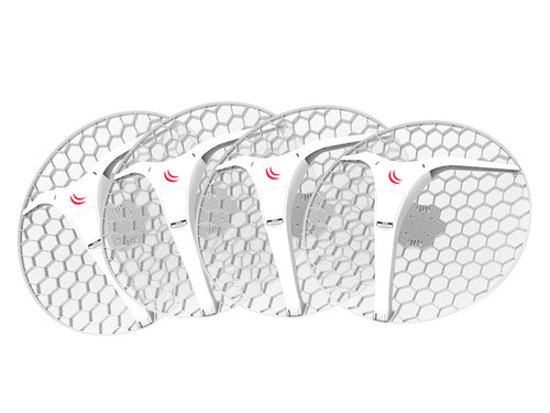 RBLHGG-5acD-XL4pack - MikroTik LHG 5ac Dual Chain 5GHz Integrated 27dBi Antenna 4-Pack