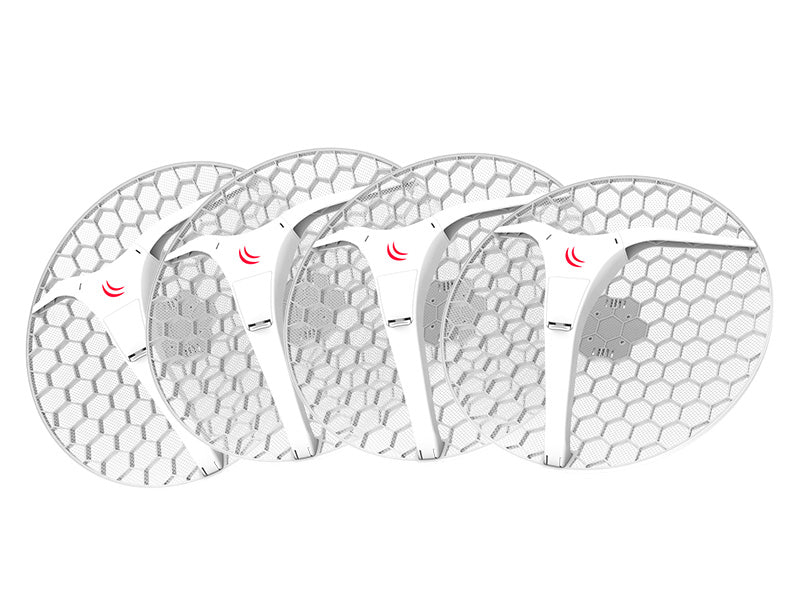 MikroTik RBLHGG-5acD-XL4pack - LHG 5ac Dual Chain 5GHz Integrated 27dBi Antenna 4-Pack