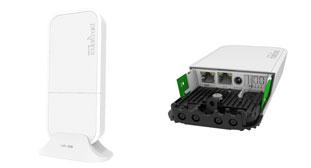 MikroTik wAP 802.11ac Wi-Fi and LTE Weatherproof kit with R11e-LTE6 Modem
