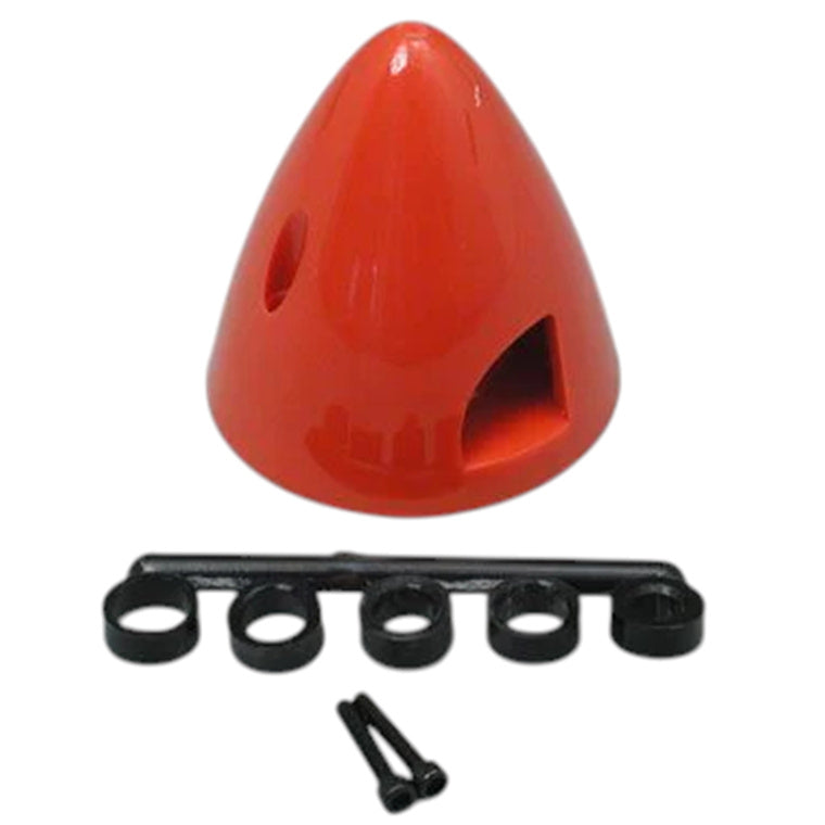 Du-Bro Du-Bro 10-268 - DUBRO SPINNER 1-3/4 RED