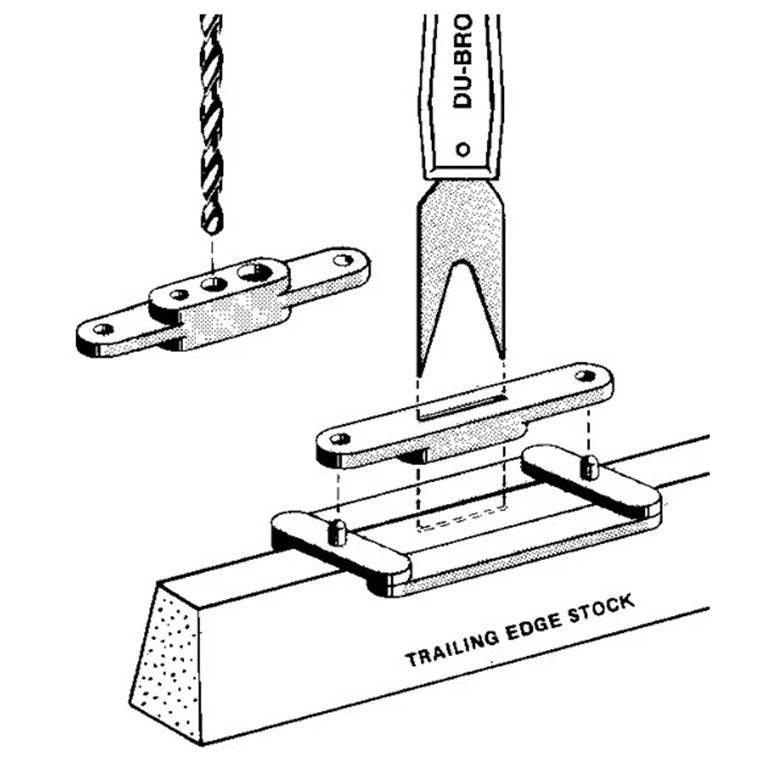 Du-Bro Du-Bro 10-660 - DUBRO HINGE SLOTTER KIT