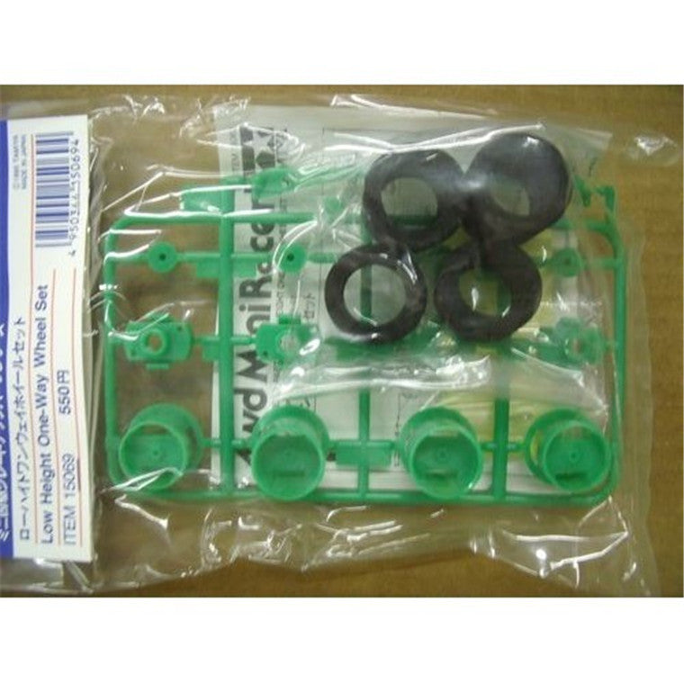 Tamiya Tamiya 15069 - MINI 4WD LOW ONEWAY WHEEL SET LTD