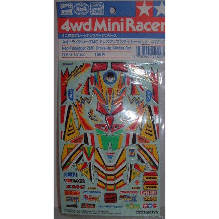 Tamiya Tamiya 15152 - MINI 4WD NEO TRIDAGGER-STICKER