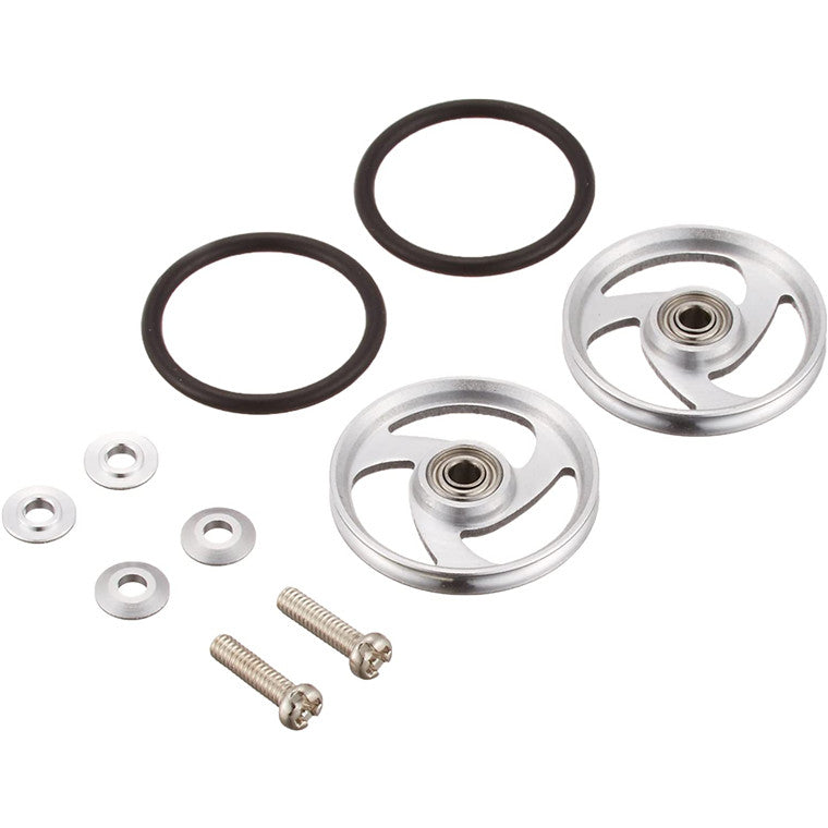 Tamiya Tamiya 15160 - MINI 4WD 19mm ALU BALL RACE ROLLERS