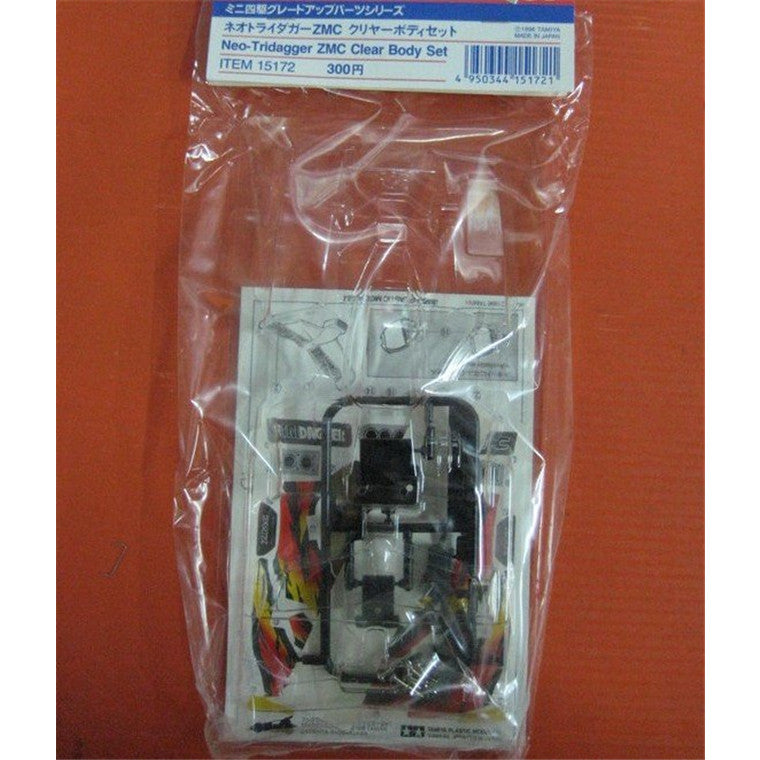 Tamiya Tamiya 15172 - MINI 4WD NEO-T/DAGGER CLR BODY