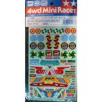 Tamiya Tamiya 15173 - MINI 4WD DRESS UP STICKER (A)
