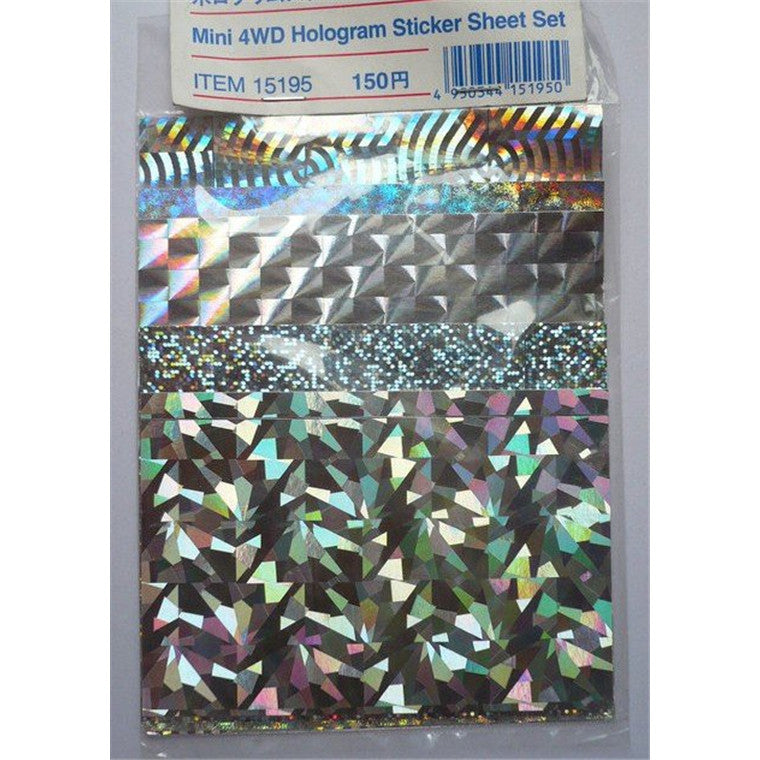 Tamiya Tamiya 15195 - MINI 4WD HOLOGRAM STICKERS