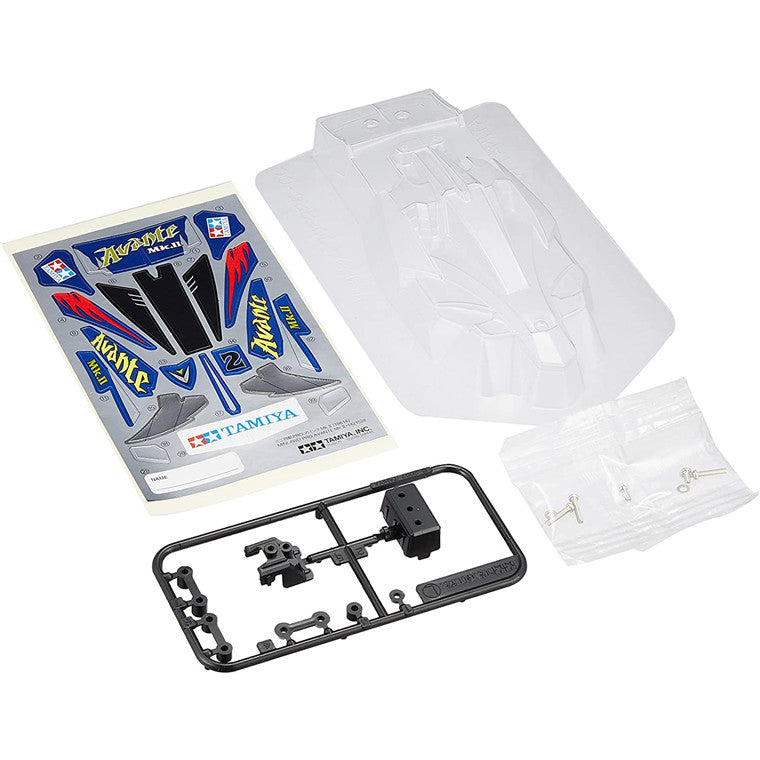 Tamiya 15369 - TAMIYA MINI 4WD AVANTE MKII CLEAR BODY SET
