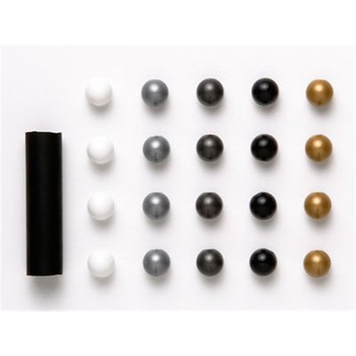 Tamiya 15385 - TAMIYA MINI 4WD STABILIZER BALL BLACK & WHITE