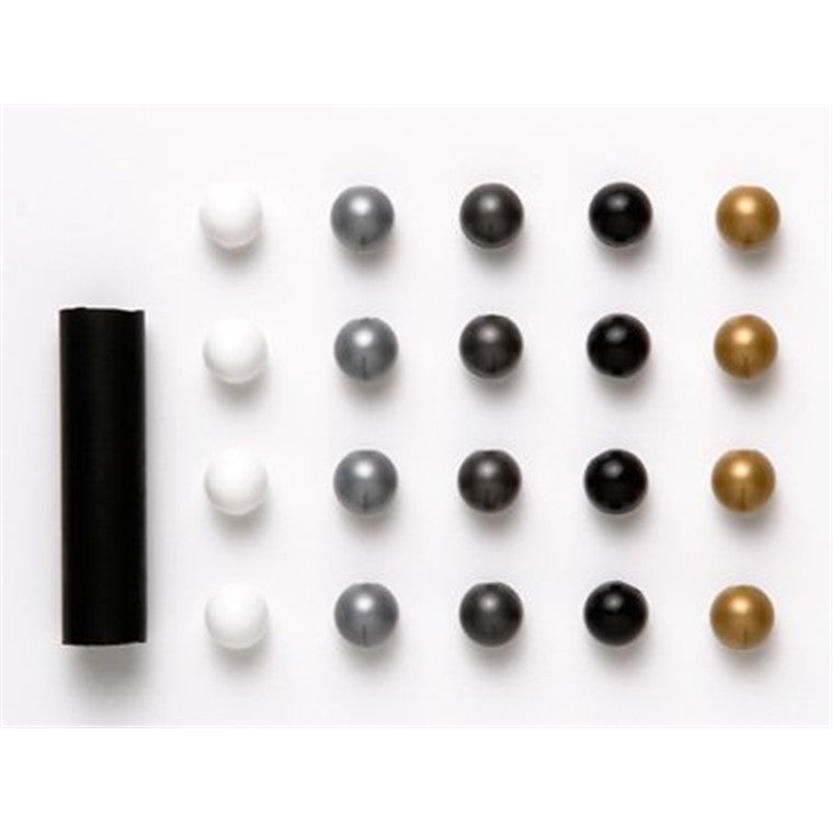 Tamiya 15385 - TAMIYA MINI 4WD STABILIZER BALL BLACK & WHITE