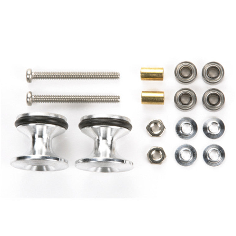 Tamiya 15418 - TAMIYA MINI 4WD WIDE ALU ROLLER W/RING (12-13MM)