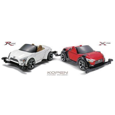 Tamiya Racing Mini 4WD - 1/32 - Daihatsu Kopen F1 XMZ - Super 2 Chassis