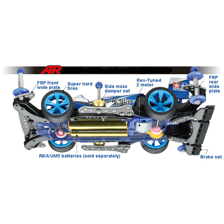 Tamiya 18706 - TAMIYA M4WD STARTER PACK AERO AVANTE  AR