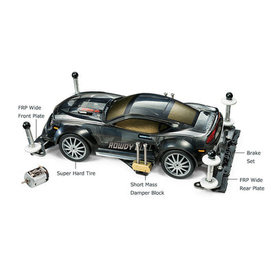 Tamiya 18710 - TAMIYA M4WD STARTER PACK ROWDY BULL   FM-A