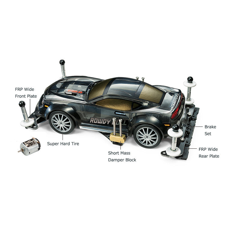 Tamiya 18710 - TAMIYA M4WD STARTER PACK ROWDY BULL   FM-A