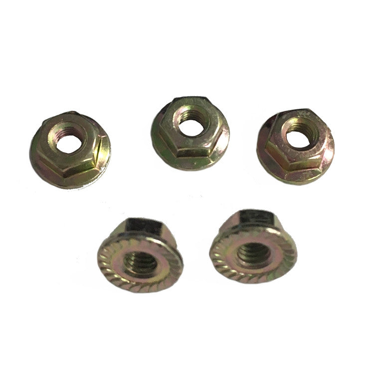 Tamiya 5222 - TAMIYA 4MM FLANSCHMUTTER 5 STÜCK