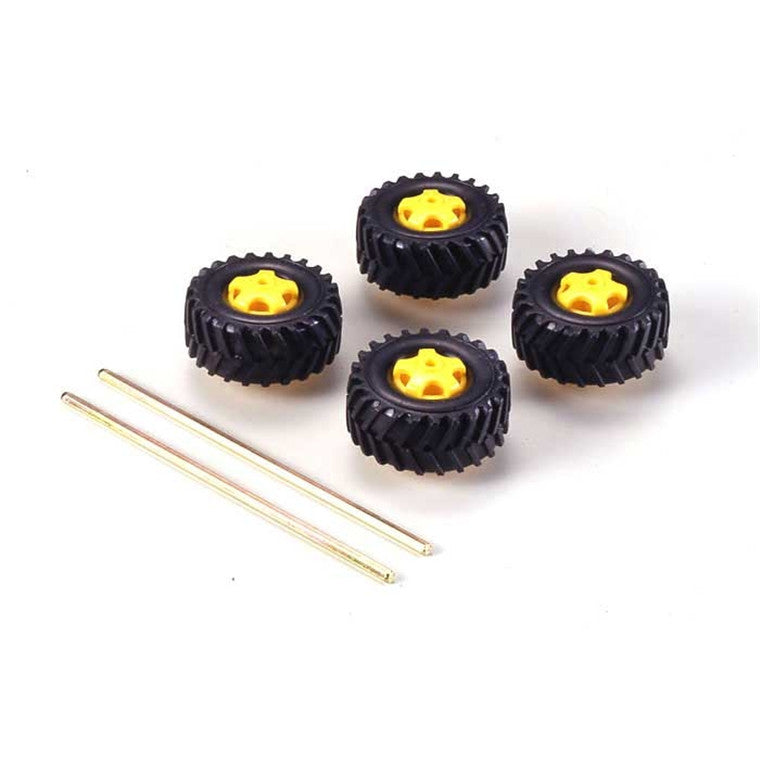 TAMIYA TRUCK TYRE SET(36MM)