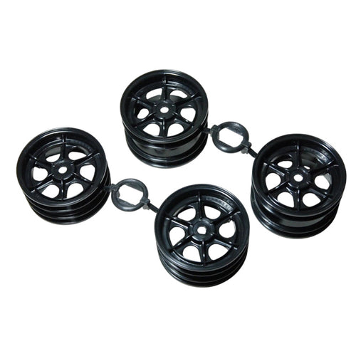 Tamiya Wheel Bag Egress - Front & Rear - Black