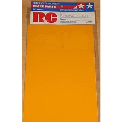 Tamiya 94067 - TAMIYA FLEX STICKER SHT.ORANGE