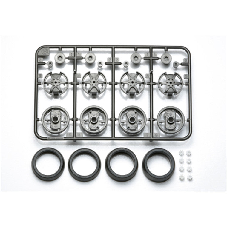 Tamiya 94785 - TAMIYA MINI4WD LARGE DIA. 1 WAY WHEEL SET