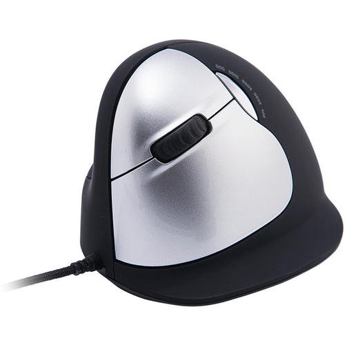 MOUSE WIRED VERTICAL R-GO  LARGE LEFT HAND