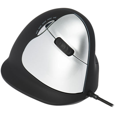 R-go 20HELR Vertical Wired Mouse - Large - Right Hand