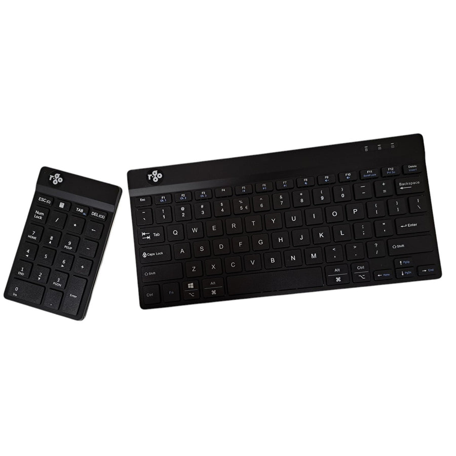 22RKNB - COMBO KEYBOARD BLUETTOT R-GO WITH NUMERIC PAD BLUETOOTH R0GO