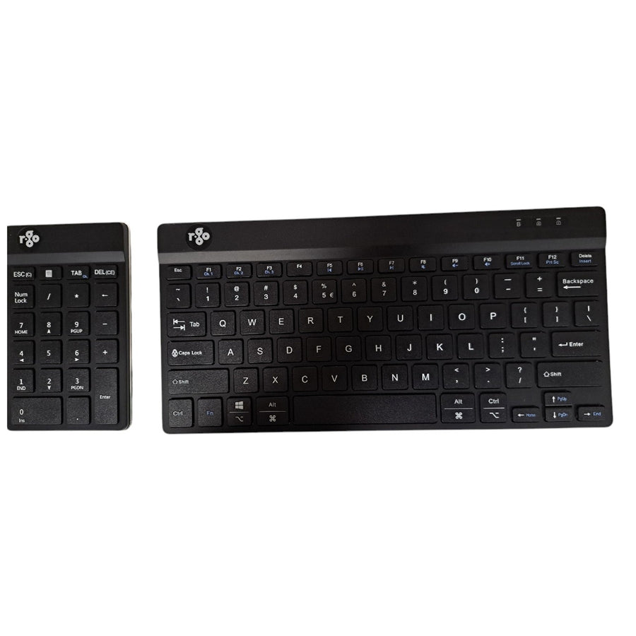 22RKNB - COMBO KEYBOARD BLUETTOT R-GO WITH NUMERIC PAD BLUETOOTH R0GO
