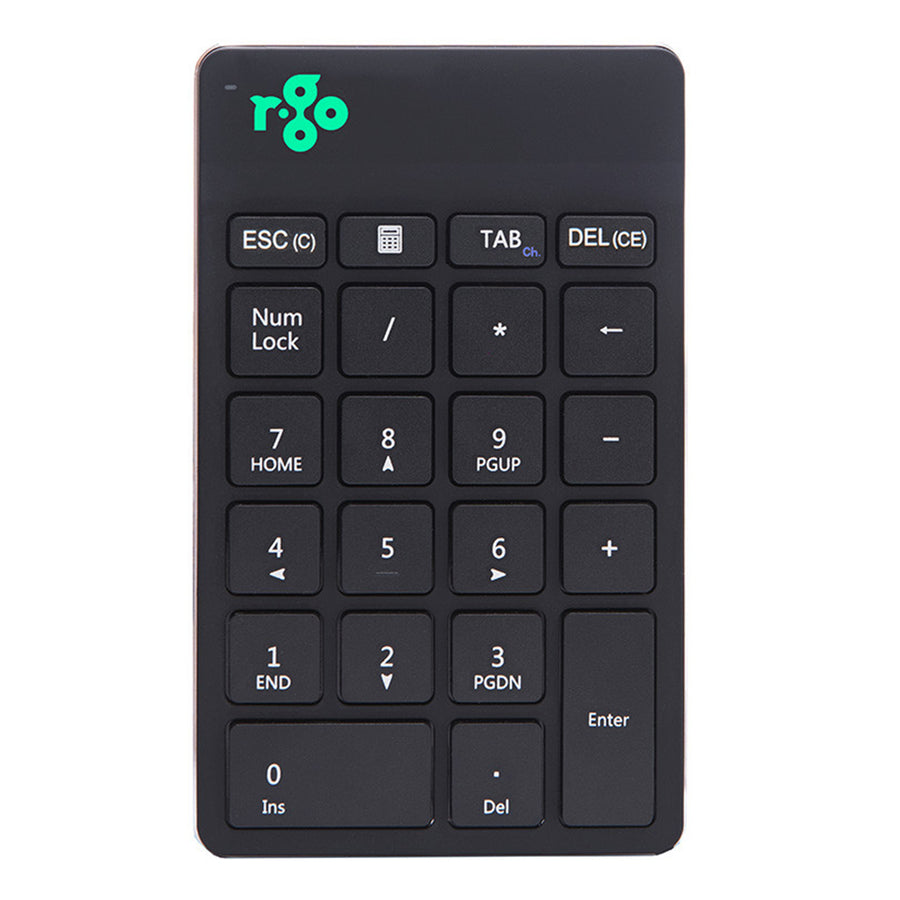 22RKNB - COMBO KEYBOARD BLUETTOT R-GO WITH NUMERIC PAD BLUETOOTH R0GO