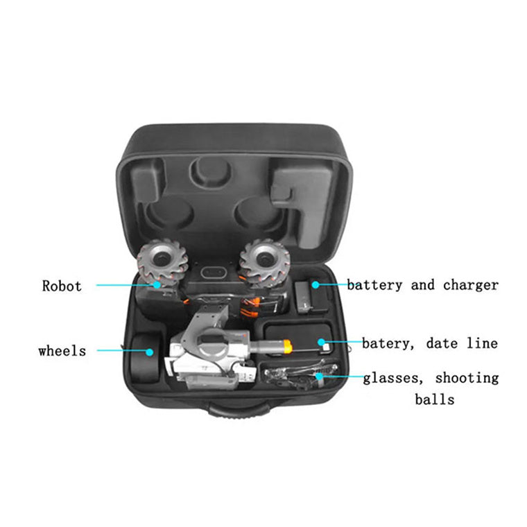 Carry Case for DJI RoboMaster S1 RC Robot and Accessories 44x34x26cm