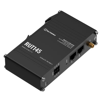 RUT145 - Teltonika RUT145 DIN RAIL Wi-Fi Ethernet Router with direct serial-to-IP bridging via RS485