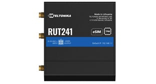 Teltonika RUT241ESIM - RUT241 eSIM Industrial 4G/LTE WiFi Cellular Router with Digital IO