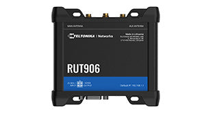 RUT906 - Teltonika RUT906 Dual SIM 4G/LTE Cat 4 Router with Serial, IO and Ethernet