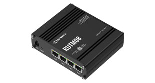 Teltonika RUTM08 - RUTM08 Iindustrial Gigabit 4 Port Ethernet VLAN Router