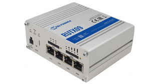 Teltonika RUTX09 - RUTX09 LTE-A Cat6 cellular IoT router with Dual SIM