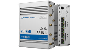 RUTX50 - Teltonika RUTX50 Dual SIM Cellular 4G/LTE/5G Gigabit Wi-Fi Broadband Router with I/O and GPS