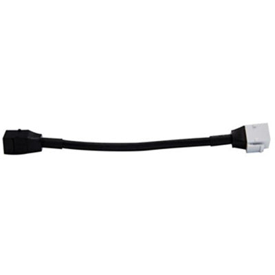 DYNAMIX FP-HDMIKPT - 0.15m HDMI2.0 Keystone Jack White to Black Pigtail Supports 4K/60Hz