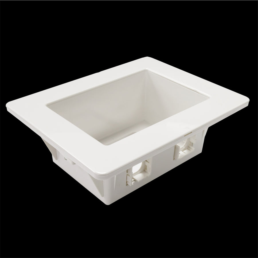 DYNAMIX AV-RPS02 - Recessed Wall Box w/ 2x Amdex Style Outlets & 1x GPO Slot Floating Gib Install ONLY