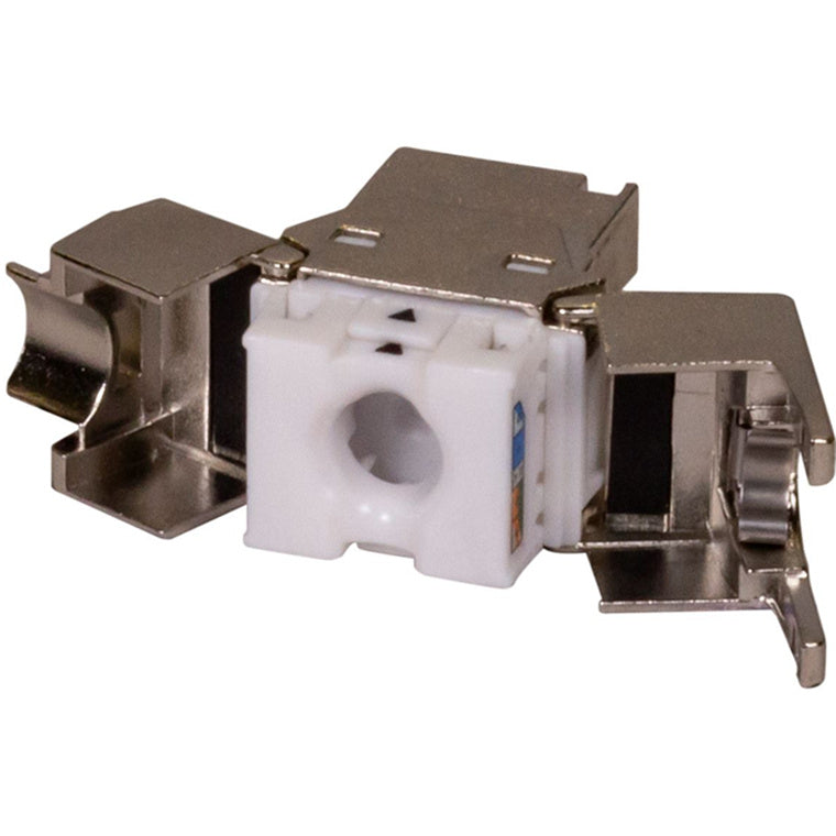 DYNAMIX FP-C6AUGS-06 - Cat6A Shielded Keystone Jack Component Compliant Compatible w/ CT-RAPC6AS06