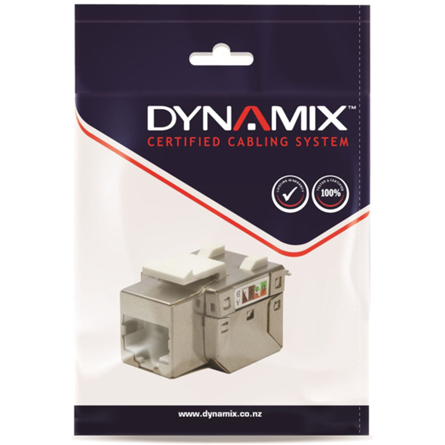 Dynamix FP-C6S-011  Cat6 Shielded Keystone Jack Termination 110/Krone