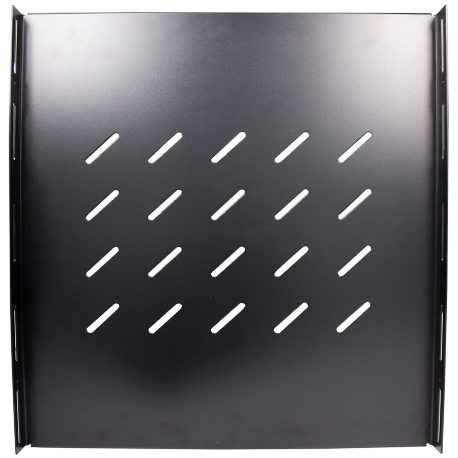 Dynamix RAFSHD-800  Heavy Duty Fixed Rack Shelf for 800mm Deep Cabinet - Weight Capacity up to 225kgs - Shelf Measures 800mm Deep - Black Colour