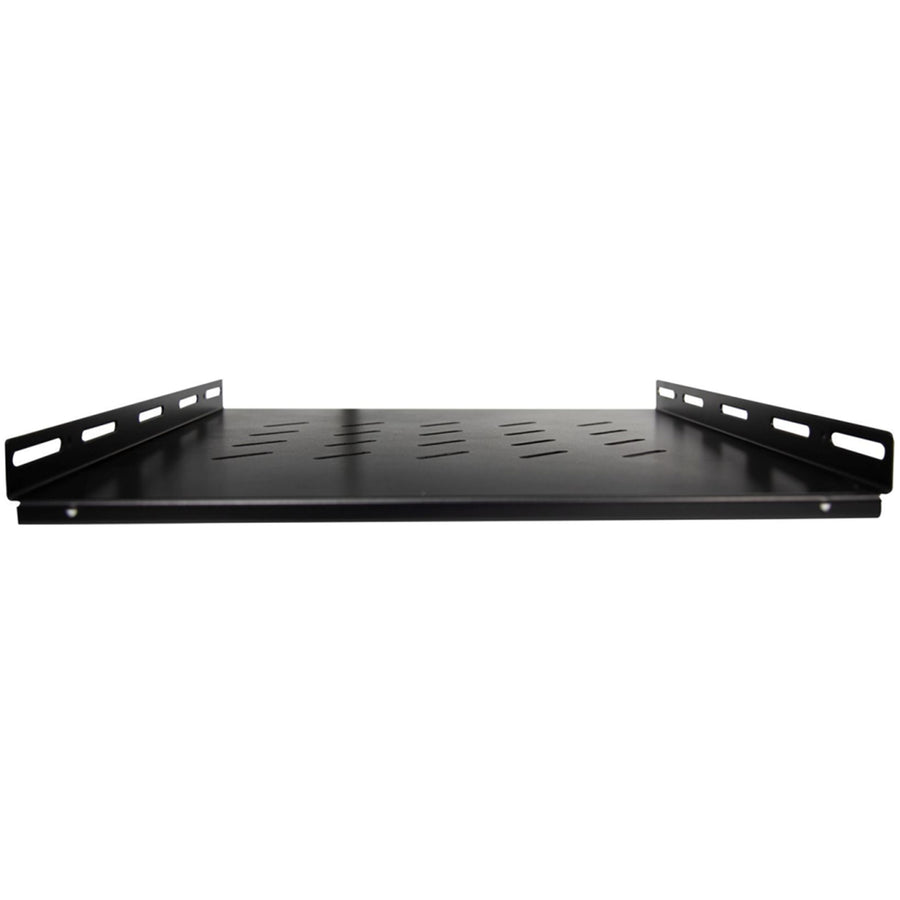 Dynamix RAFSHD-800  Heavy Duty Fixed Rack Shelf for 800mm Deep Cabinet - Weight Capacity up to 225kgs - Shelf Measures 800mm Deep - Black Colour