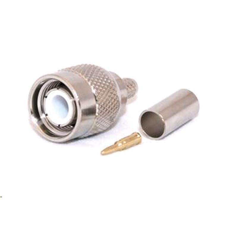 C-TNCM2-195 - TNC Male CRIMP Connector for LMR195/RG58
