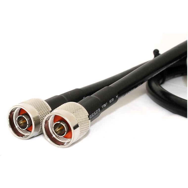Go Wireless NZ N-Type Male to N-Type Male 10m LLC400 Coax Pigtail