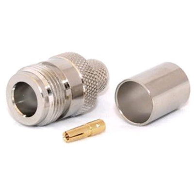 C-N4-400 - N-Steckerin 50 Ohm CRIMPBuchse für LMR400/RG8U