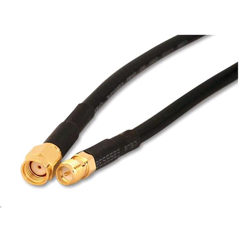 Go Wireless NZ RP-SMA Male to RP-SMA Female 100cm LLC200 Coax Pigtail