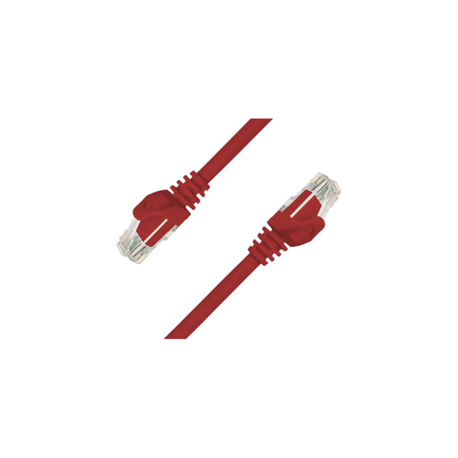 IPL-UTP6-RE-0.5 - 0.5 Metre Cat6 UTP Indoor Ethernet Cable - Red